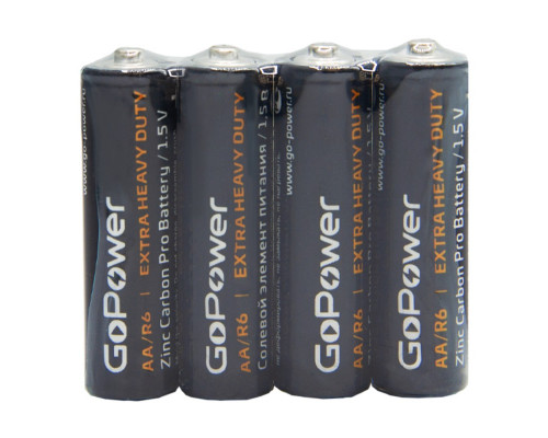 Батарейка AA LR06 GoPower SR4 Heavy Duty 1.5V
