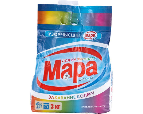 Стиральный порошок 3кг автомат Color Мара