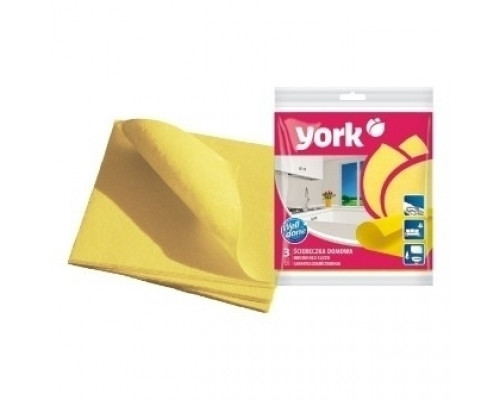 Салфетка хоз. домашняя 3шт 35*35см 2001 York