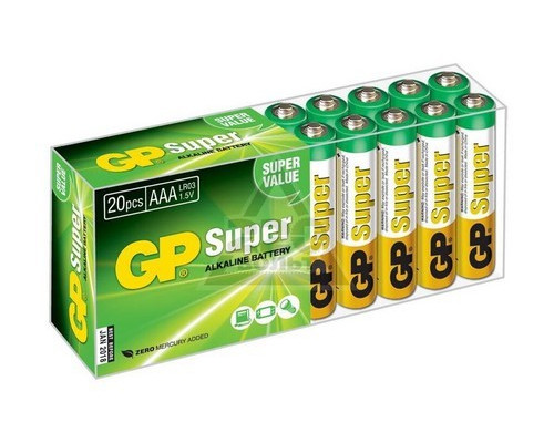 Батарейка AAA LR03 по 1шт GP Super Alkaline