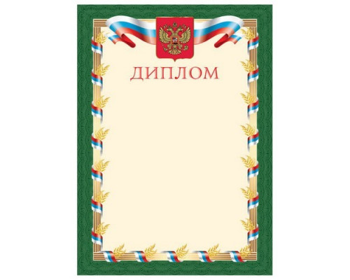 Бланк документов Диплом А4 Saff