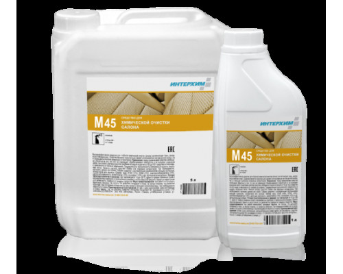 M 45, 1л средство для глубокой химической очистки салона kn54510 Интерхим