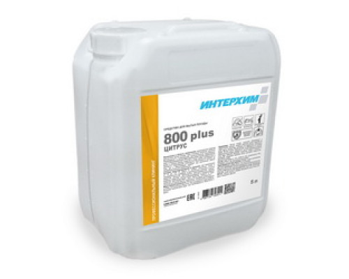 800 PLUS, 5л Средство для ручного мытья посуды ih88350 Интерхим