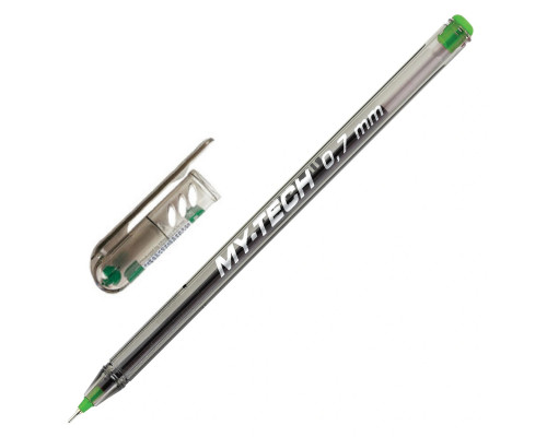 Ручка шариковая 0,7мм масл основа "My-Tech" игол PENSAN